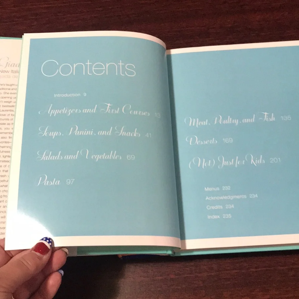 Hard cover cookbooks